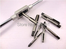 Envío gratis aleación de acero made 10 unids/set 3 – 18 mm recto Manual de Tap Taps M3 M4 M5 M6 M8 M10 M12 M14 M16 M18 para Manual