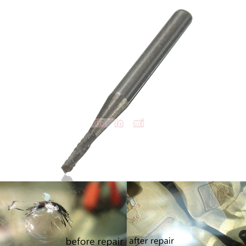 2015 Hot Sale Rushed Power Tool 2 Pcs lot 1 5mm Windshield Repair Tapered Carbide Drill