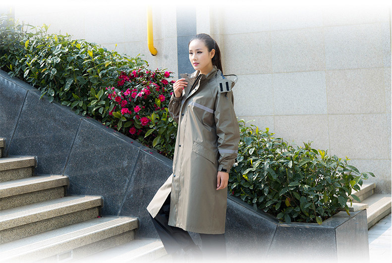 Long Trench Raincoat 11