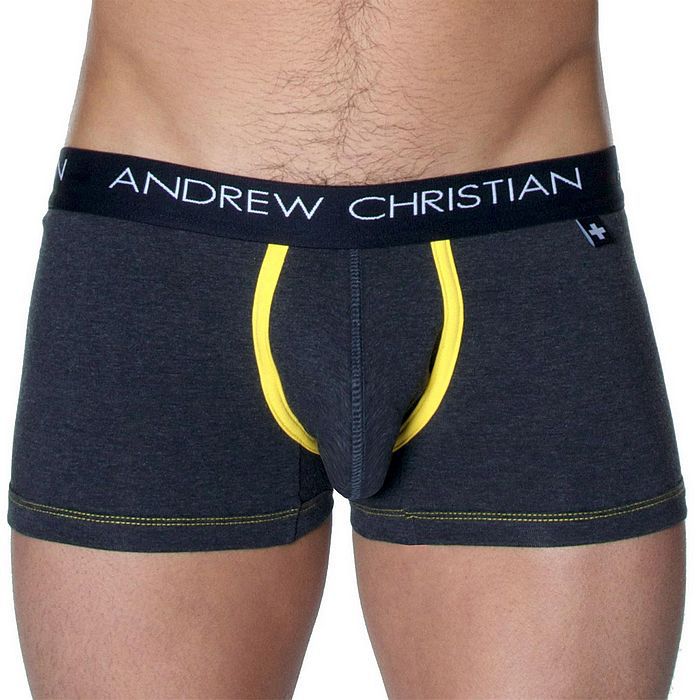 Free Shipping Andrew Christian Mens Boxers Sexy Men s Underwear AC Boxer Hot Male Trunks