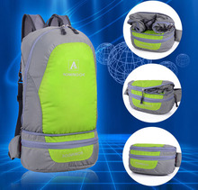 Famous Brand Best Quality Super Light Nylon Bag Fashion Folding Cycling Backpack 40PCS lot