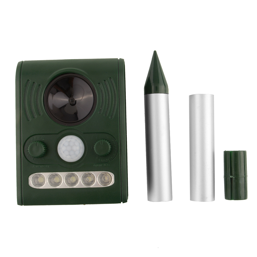 Sonic Ultrasonic Solar Power Pest Animal Repeller Garden Rats Motion Activated Sensor Sound Flashlight Sonic Ultrasonic Solar Power Pest Animal Repeller Garden Rats Motion Activated Sensor Sound Flashlight