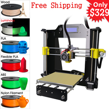 Newest high quality prusa Reprap i3 LCD 3D printer DIY kit A602 impressora 3D printer HOT