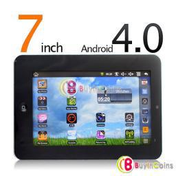 7 Android 4 0 VIA8650 800MHz Tablet PC 4GB 512MB RAM DDR2 WIFI MID Camera 3978