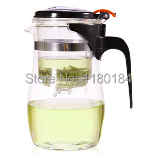 1000ml high heat resistant borosilicate glass teapot with filter new office clear puer tea infuser teapots