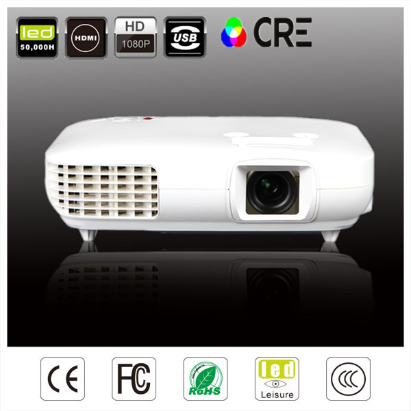 CRE X2000 Native 1920*1080P Mini Projector Digital Lcd Proyector/Projector For Home Cinema Theater