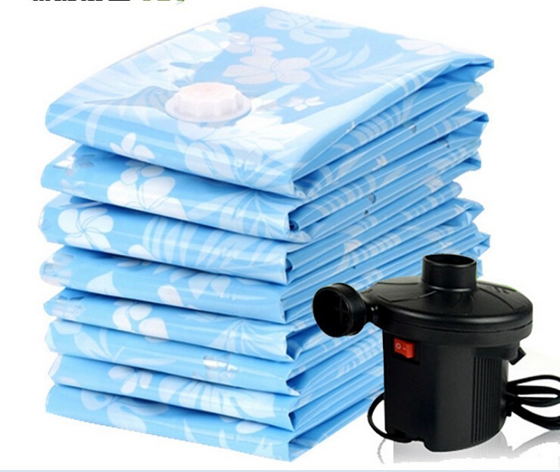 vacuum storage bag plus size 12 wire Vacuum storage bag compressed organizer waterproof pump cleaner xz309
