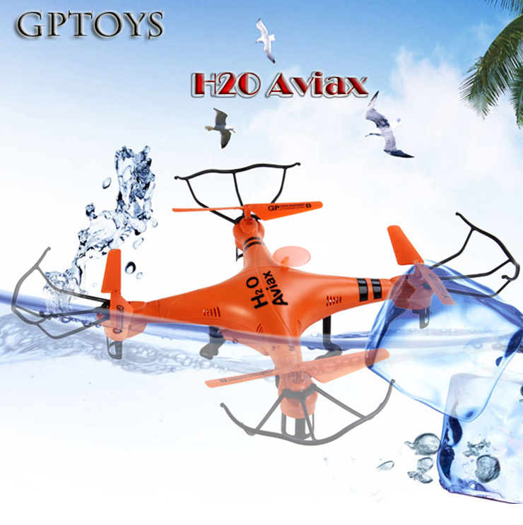GPTOYS H2O Aviax Waterproof 3D Eversion 6-Axis Gyro Headless Mode RC Quadcopter RTF 2.4GHz