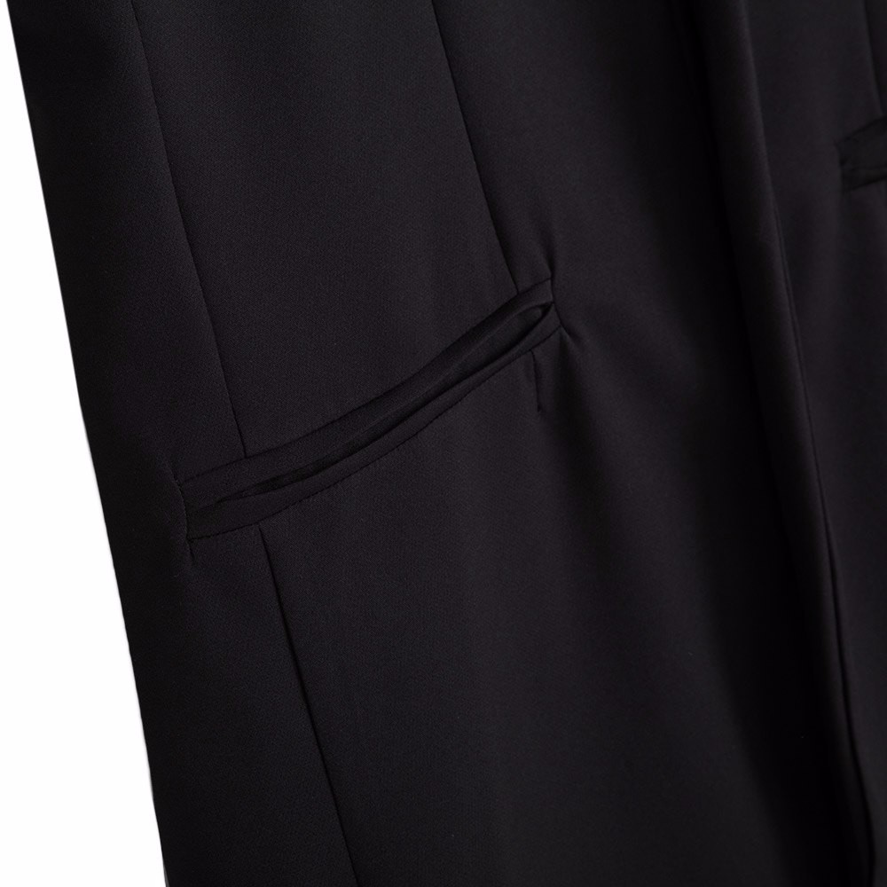 VESTLINDA Long Vest Back Split Outwear Waistcoats Women White Black Jacket Coat Sleeveless Cardigan Pocket Blazer Vest Femme Top 19