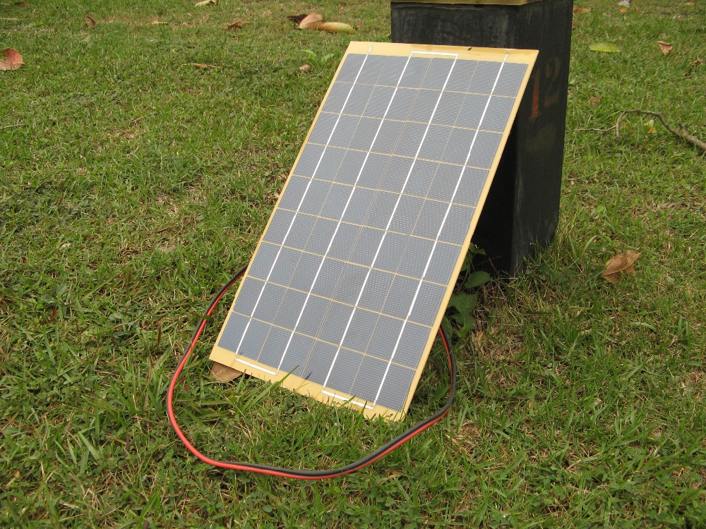 10w epoxy solar panel 12v battery charger for motorhome RV boat car light free shipping