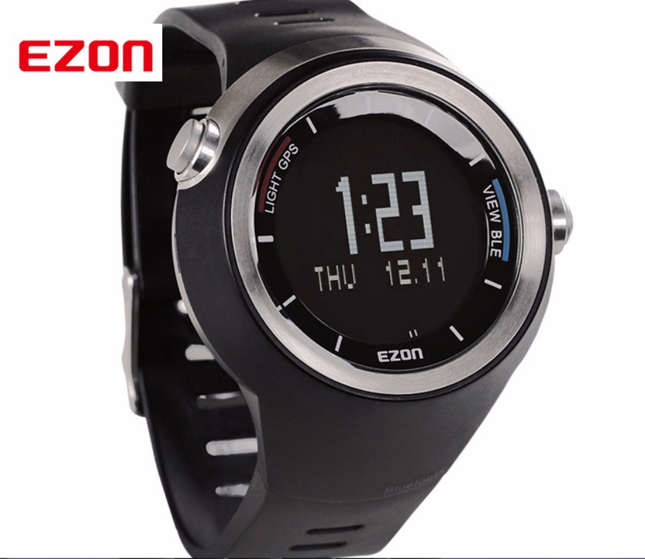 running watch with barometric altimeter