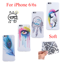 Soft Shell TPU Silicone Case For iPhone 6 6S Phone Cases Cover Capa For iPhone 6 S New Cover Mobile 6 6S Covers 2016