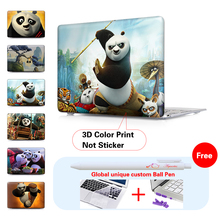 Print Kungfu Panda Dragon Warrior NEW Matte Print Case For Apple Macbook Air Pro Retina 11 12 13 15 Laptop Cover Protector