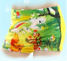 2015 New Summer Trunks Cartoon Baby Kid Child Boy Swimming Spiderman cartoons Costume T04