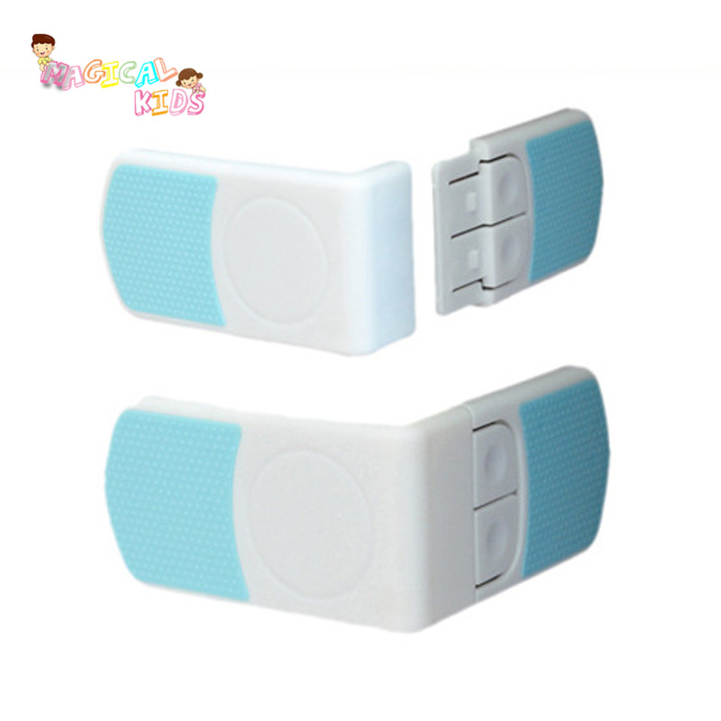 6pcs lot White Safety Plastic Drawer Lock For Child Safety font b Care b font font