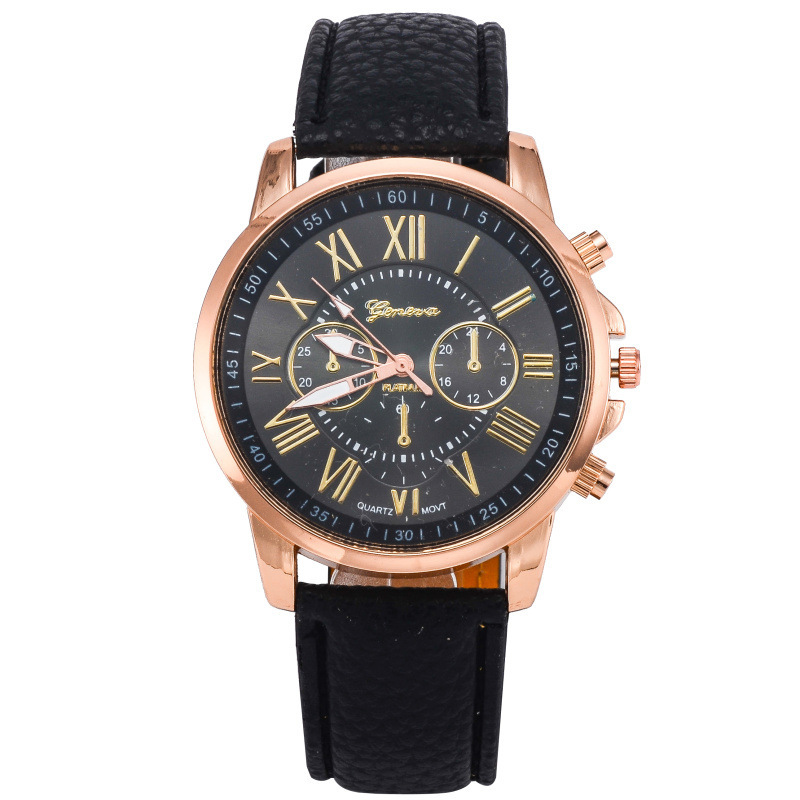 New Arrival 6 Colors Clock Brand Geneva Watch Women Fashion Quartz