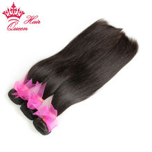 Queen Hair Products Brazilian Virgin Hair Straight 100 Unprocessed Human Hair No Shedding No Tangle Fast