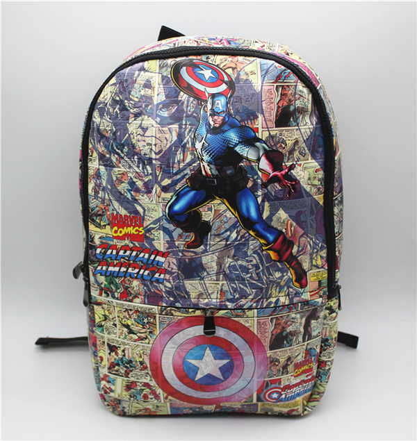 small captain america backpack