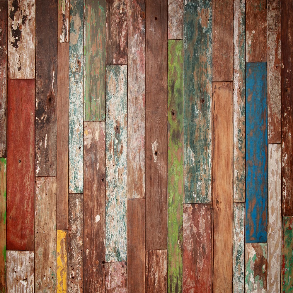 Buy send rolled ! 5' x7' Grunge Wood Backdrop - Stained ...