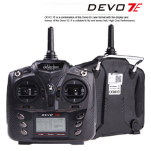 Original Walkera DEVO 7E Transmitter 2.4G 7CH DSSS Radio Control Transmitter for RC Helicopter Airplane Model 2 And Model 1