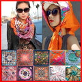 90cm 90cm Lowest Price 2016 New Fashion Women Big Size 90x90cm Imitated Silk Square Scarf High