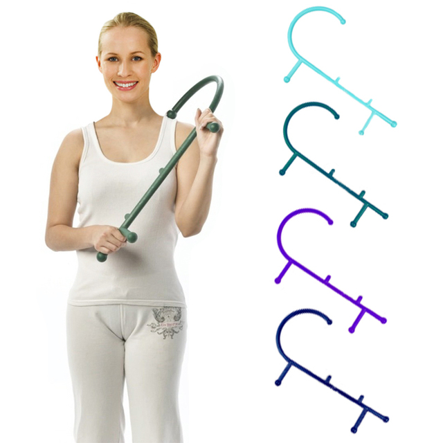 Trigger Point Massage Therapy Stick Theracane Muscle Depth Relief Back Pain