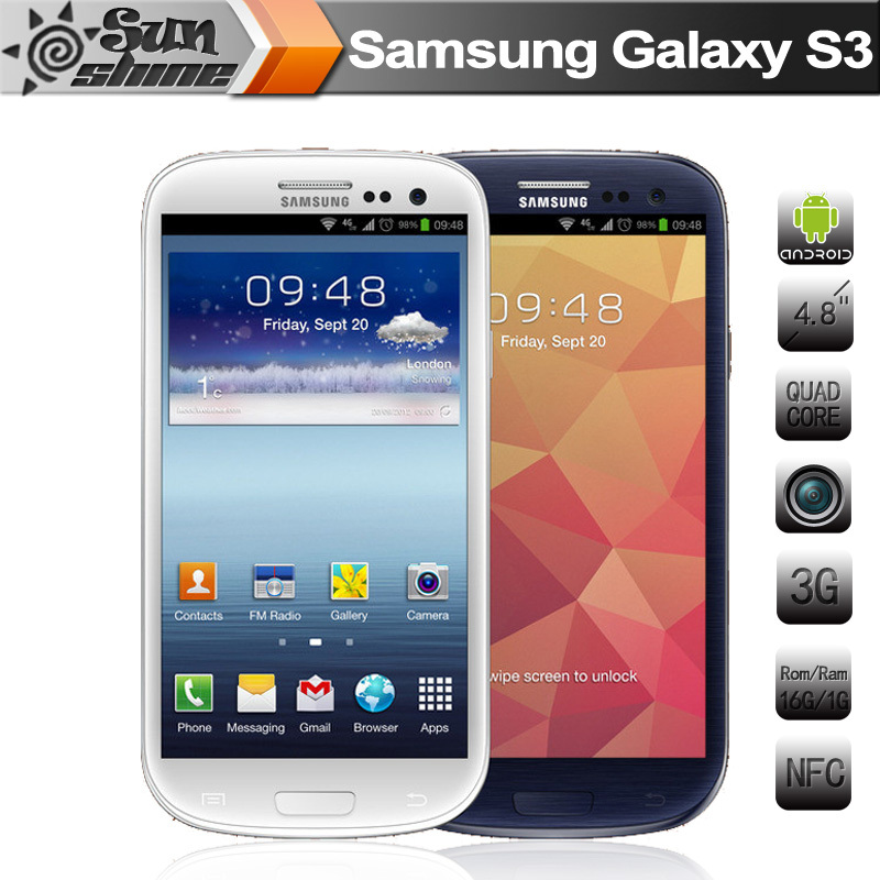Samsung S3 Original Samsung Galaxy S3 I9300 I9305 Mobile Phone 3G 4G 4 8 8MP GPS