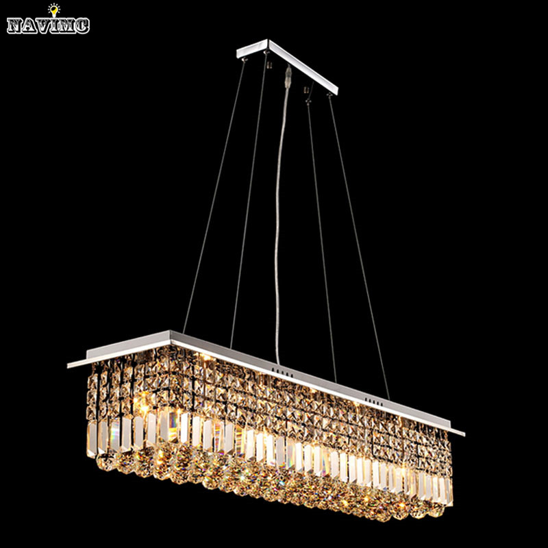 Compra rectangular colgante araña online al por mayor de China