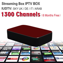 Mag254 Mag250 Streaming IPTV Box 1300+ Russian Italy Spanish IPTV Channels Server Inside Streaming Box Streaming Media Player
