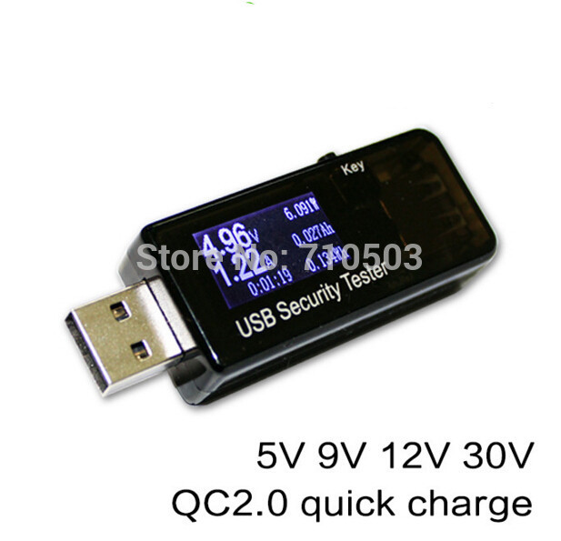 Hot Sales / 3V 30V Charger Capacity Ammeter Power Current Voltage