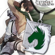 2015 New Cospaly Jewelry Anime Attack on Titan Pendant Military Police Regiment Alloy Necklace&Pendant
