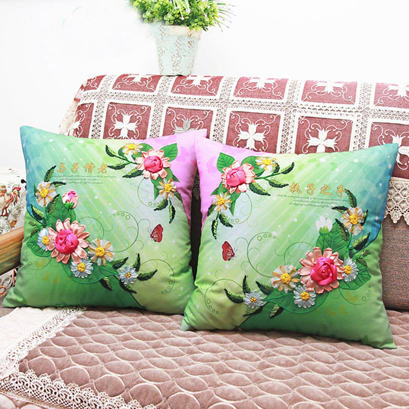 Buy Wholesale Ribbon Embroidery Cushion Covers From buy wholesale ribbon embroidery cushion covers from