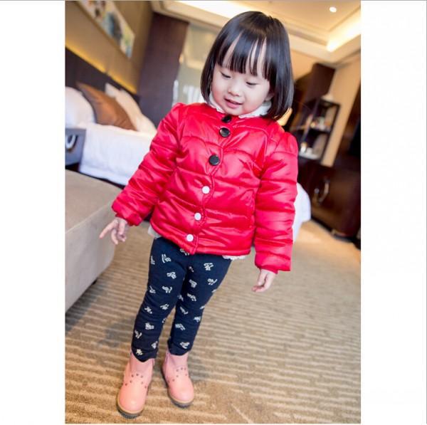 Winter Children's Coat Baby girls thicken Outwear girl's Plush Coats Clothes Kids Clothing WD1597