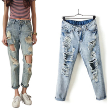 Джинсы от Catch the star clothes store для Женщины, материал Спандекс артикул 32430235700