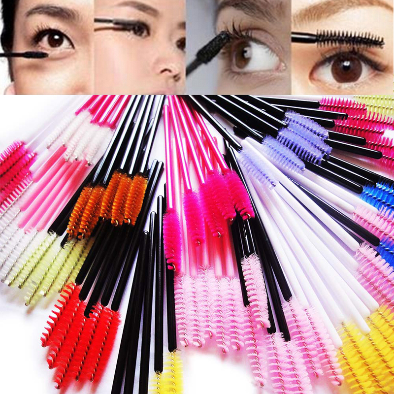 15pcs 50pcs Disposable Beauty Eyelash Brush Cosmetic Makeup Brushes Tool Mascara Wands Applicato Makeup Brush Set