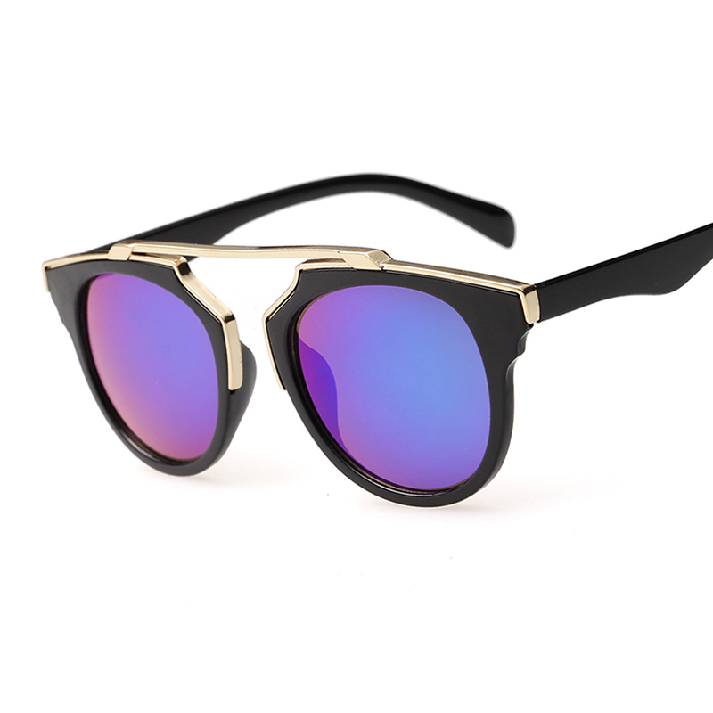 cat eye sunglasses men women vintage sunglasses blue color new arrival oculos escuro gafas oculos de