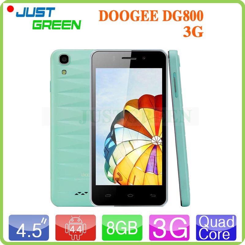 Doogee DG800 Android 4 4 Smartphone 4 5 IPS Screen MTK6582 Quad Core 1GB RAM 8GB