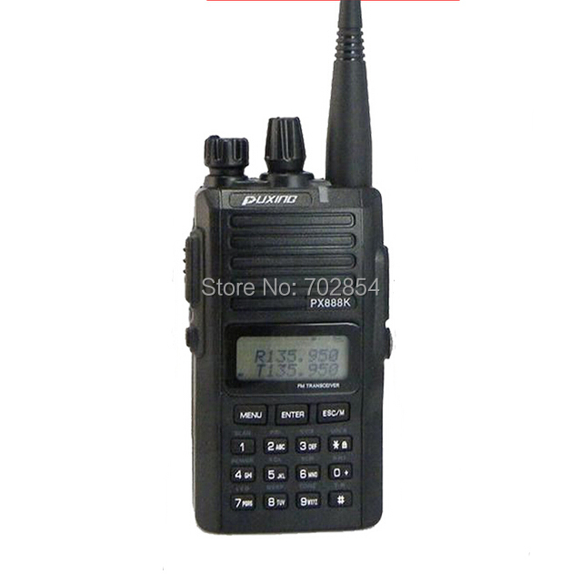 Free shipping puxing 2 way radio px 888k walkie talkie