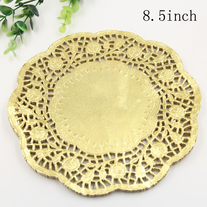 Online kopen Wholesale goud papier placemats uit China goud papier