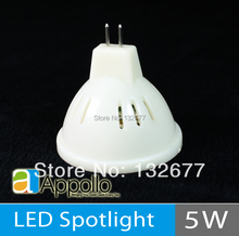 6pcs lot led spotlight mr16 gu5 3 gu10 e14 e27 5w 24 smd 5050 led bulbs