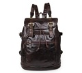 Quality genuine leather backpack first layer of cowhide men s backpacks fashion travel bags School bag