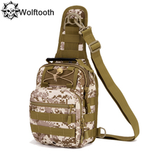 Men Tactical Chest Bag Crossbody Single Shoulder Bag Fly Fishing Camping Equipment Outdoor Sport Nylon Wading Messenger Bags