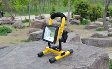 Brightness Waterproof IP65 30W 24LED 3 Modes Floodlight Portable Rechargeable LED Work Emergency light Camping Fishing