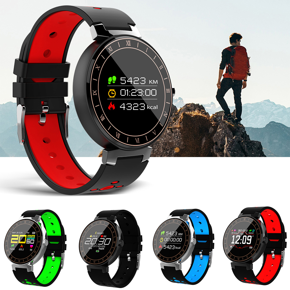 Sanwood Multifunctional Blood Pressure Heart Rate Smart Watch Bracelet