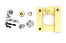 1 set 3d printer accessories mk8 aluminum extruder block diy kit makerbot dedicated single nozzle extruded head aluminum block