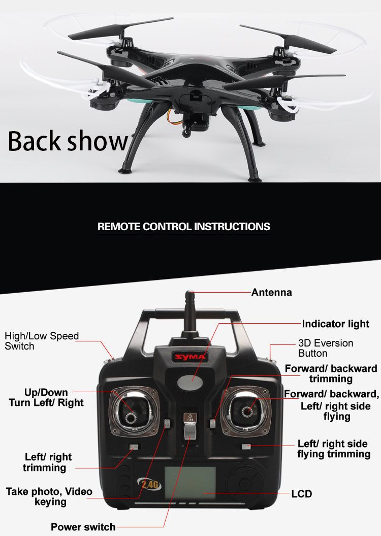 syma x5sw manual