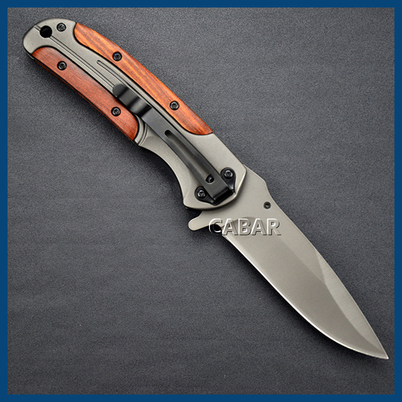 Cabar 2015 New Arrival 85mm Single Blade Hunting Camping Diving Outdoor Knife Top Quality Blade Free