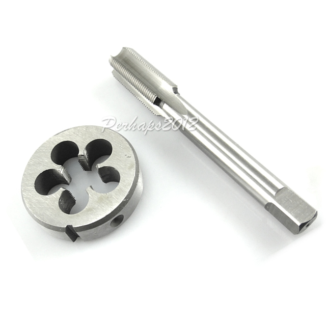 1 2 28 TPI Tap and Die Set UNEF HSS Right Hand Tap 1 2 Diameter