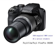 Fujifilm S8200 1600 megapixel 40x wide-angle lens Intelligent IS Image Stabilization CCD sensor 3-inch LCD screen digital camera