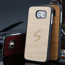 New Arrival case for samsung Galaxy s6 wood Vintage Retro Style phone cases for Samsung s6